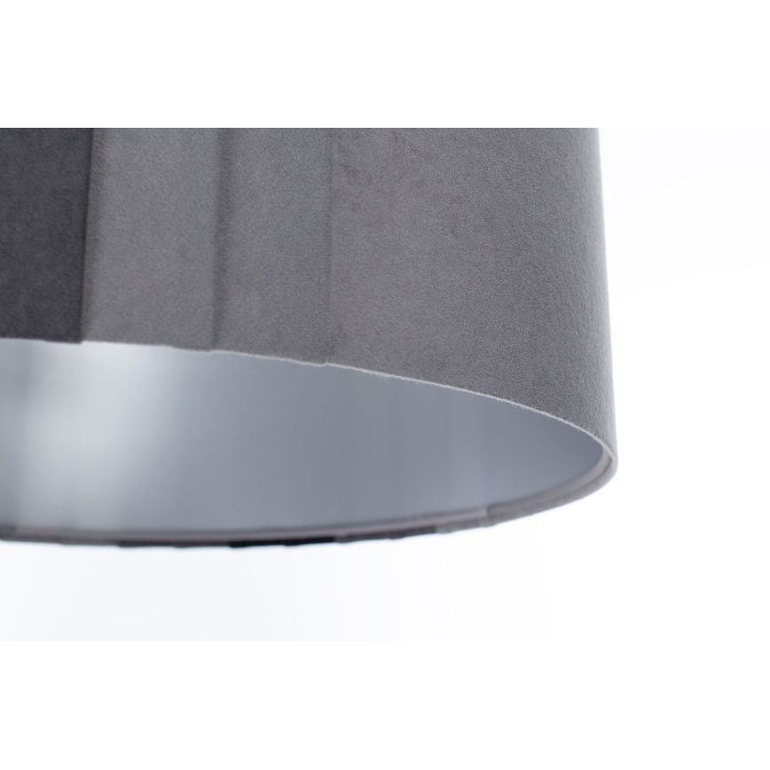 Pendelleuchte STRIPES 1xE27/60W/230V Ø 60 cm grau