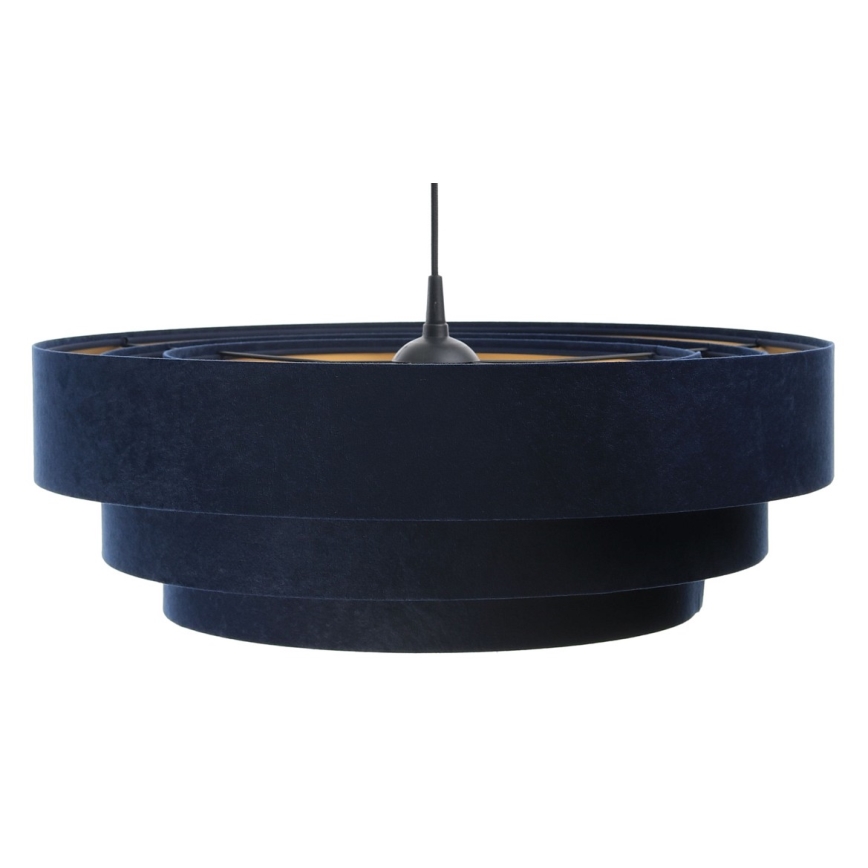 Deckenleuchte an Kabel TRINITI 1xE27/60W/230V blau/gold