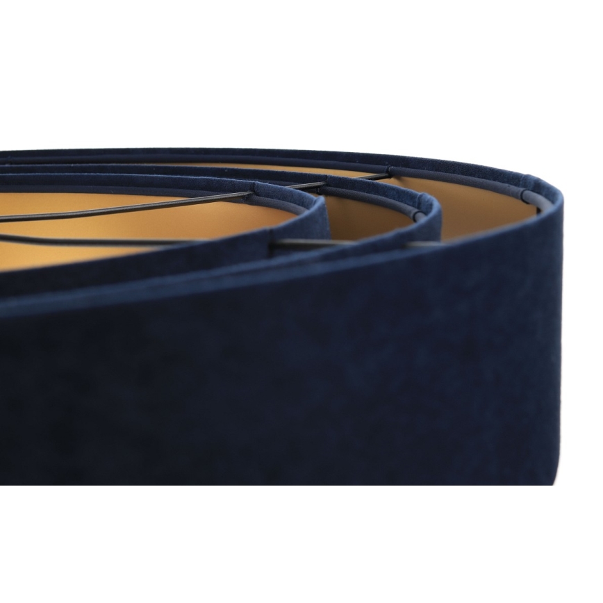 Deckenleuchte an Kabel TRINITI 1xE27/60W/230V blau/gold