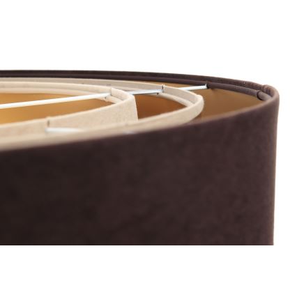 Deckenleuchte an Kabel TRINITI 1xE27/60W/230V Braun/Gold/Beige