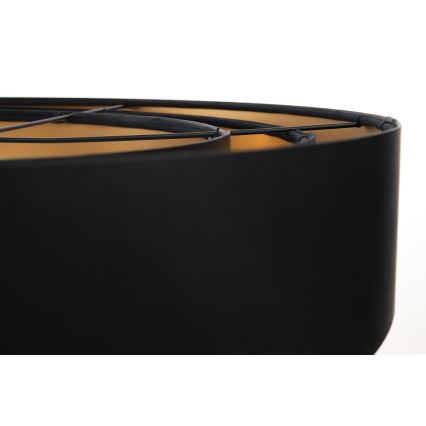 Deckenleuchte an Kabel TRINITI 1xE27/60W/230V schwarz/gold