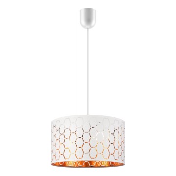 Pendelleuchte ULLE 1xE27/15W/230V, weiß