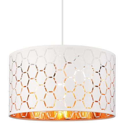 Pendelleuchte ULLE 1xE27/15W/230V, weiß