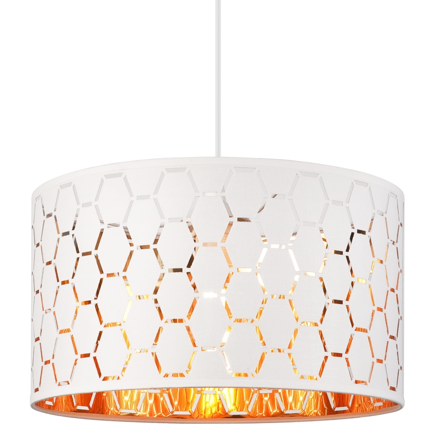 Pendelleuchte ULLE 1xE27/15W/230V, weiß