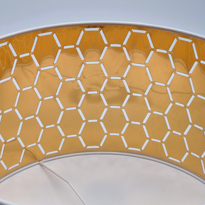 Pendelleuchte ULLE 1xE27/15W/230V, weiß