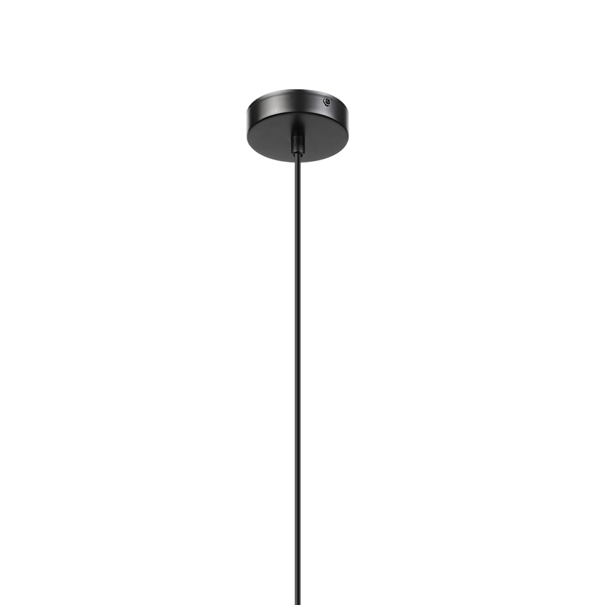 Pendelleuchte VELLO 1xE27/15W/230V schwarz/rauchbeige/schwarz