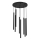 Pendelleuchte YORU mit Kabel, 8× G9 (8 W), 230 V, schwarz