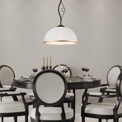 Pendelleuchter RETRO 1xE27/60W/230V schwarz