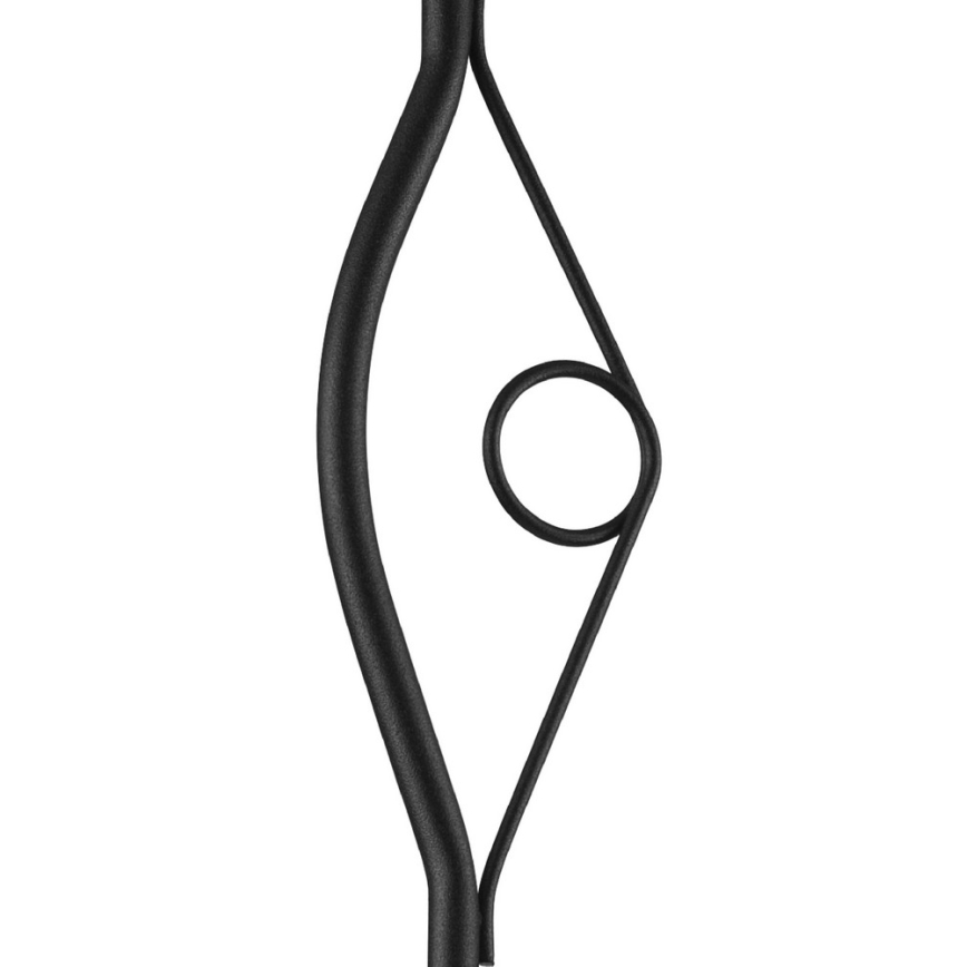 Pendelleuchter RETRO 1xE27/60W/230V schwarz