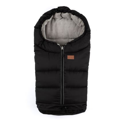 PETITE&MARS - SET Kinderfußsack 3in1 JIBOT + Handwärmer für den Kinderwagen JASIE schwarz