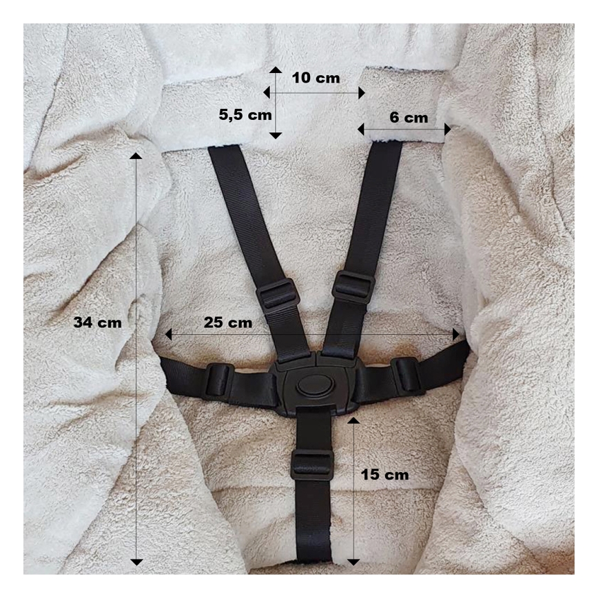 PETITE&MARS - SET Kinderfußsack 3in1 JIBOT + Handwärmer für den Kinderwagen JASIE schwarz