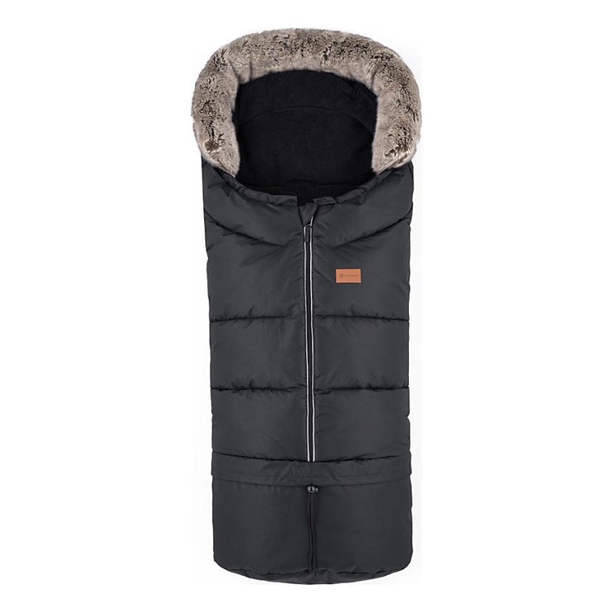 PETITE&MARS - 4in1-Baby-Fußsack ARCTIC Forever Black