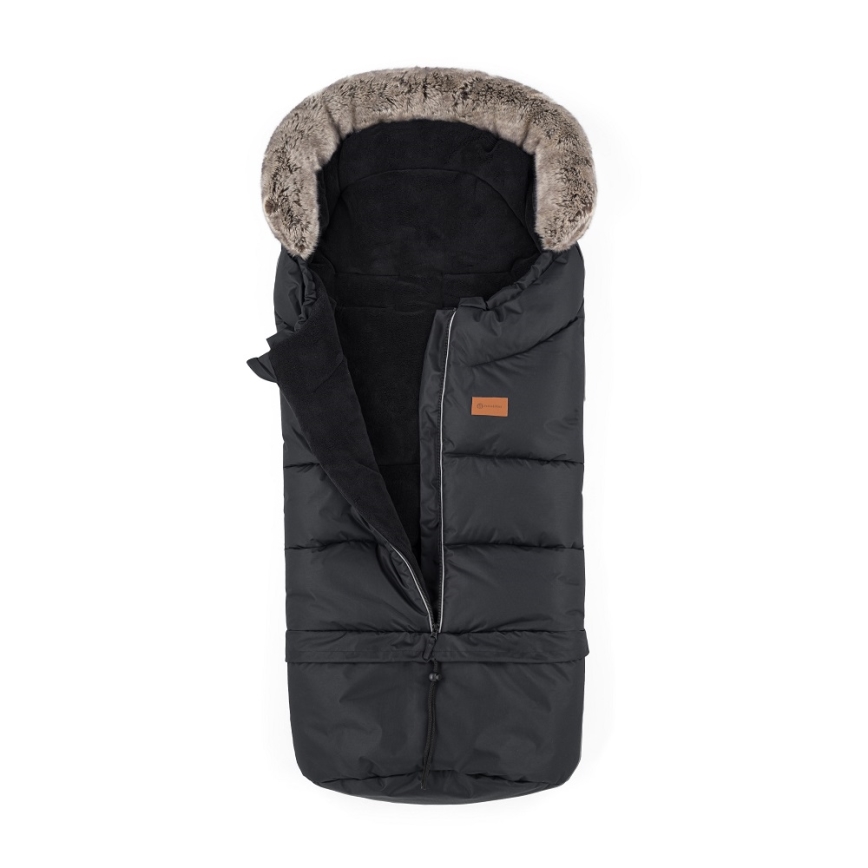PETITE&MARS - 4in1-Baby-Fußsack ARCTIC Forever Black