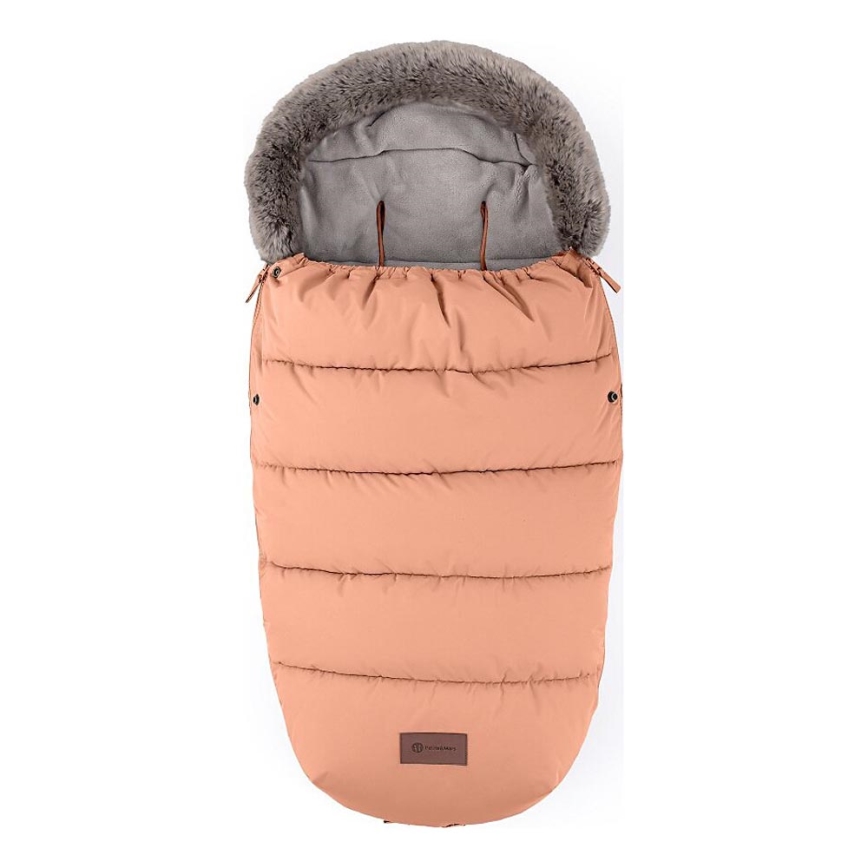 PETITE&MARS - 4in1-Baby-Fußsack COMFY Pastel Peach orange