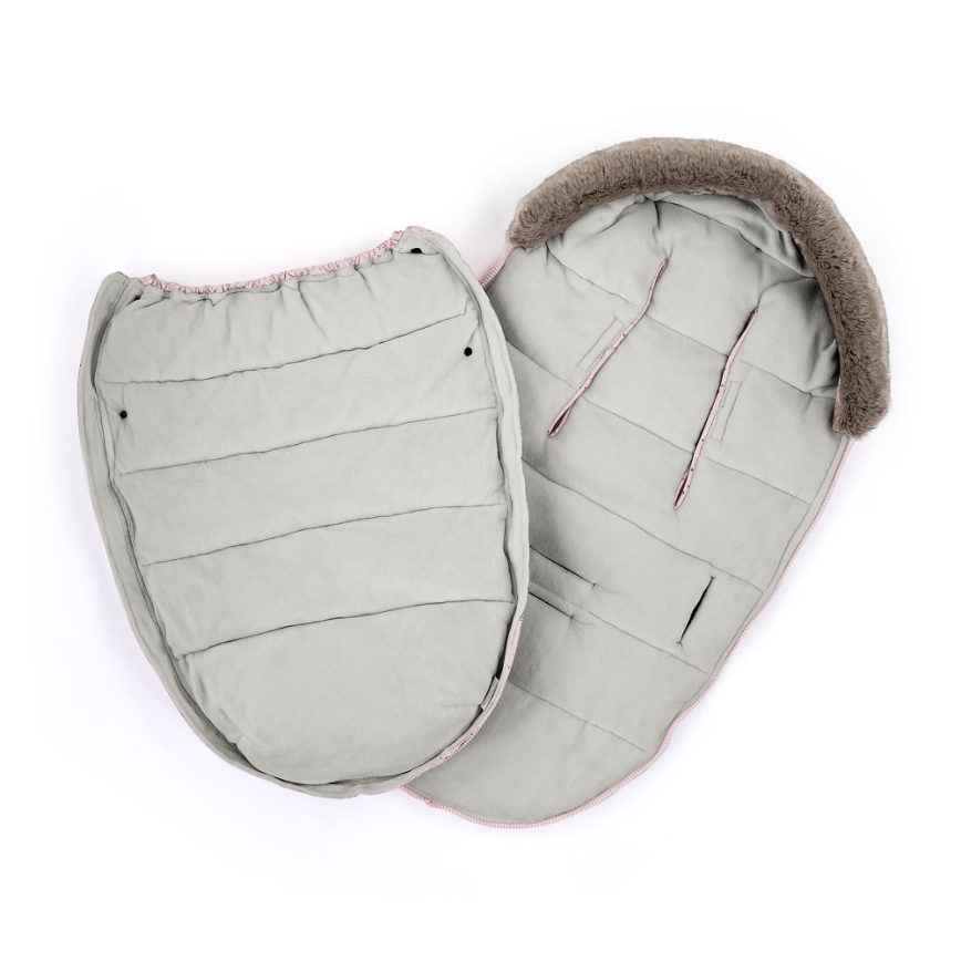 PETITE&MARS - 4in1-Baby-Fußsack COMFY Pastel Peach orange