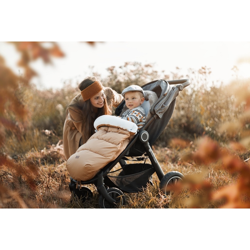 PETITE&MARS - 4in1-Baby-Schlafsack COMFY Elegant karamell/beige braun