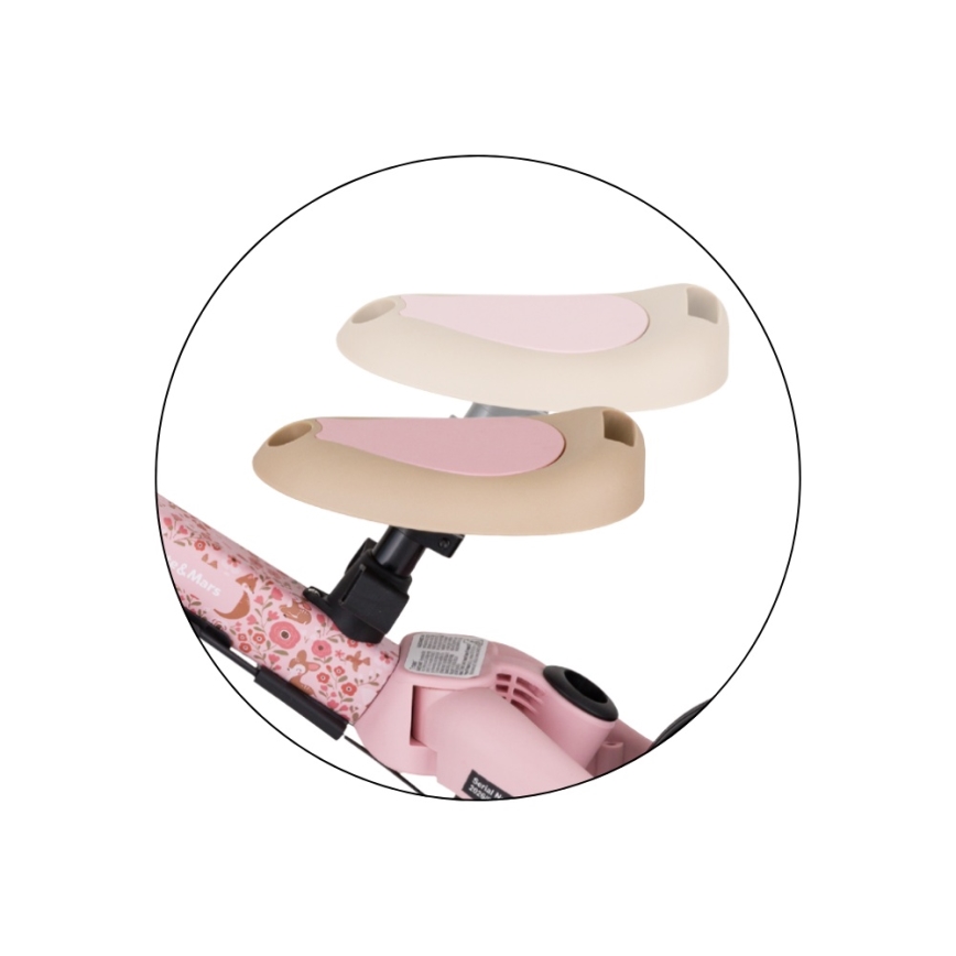 PETITE&MARS - 5-in-1 Kinder-Dreirad TURBO LIMITED Rosy Wilderness