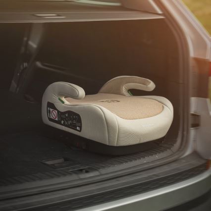 PETITE&MARS - Auto-Sitzerhöhung OPTIMUS PRO i-Größe 125-150 cm (22-36 kg) beige