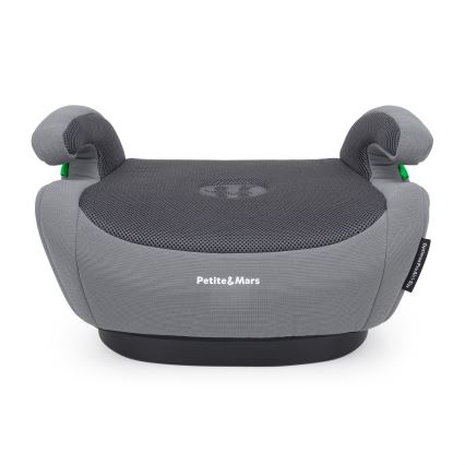 PETITE&MARS - Auto-Sitzerhöhung OPTIMUS PRO i-Größe 125-150 cm (22-36 kg) grau