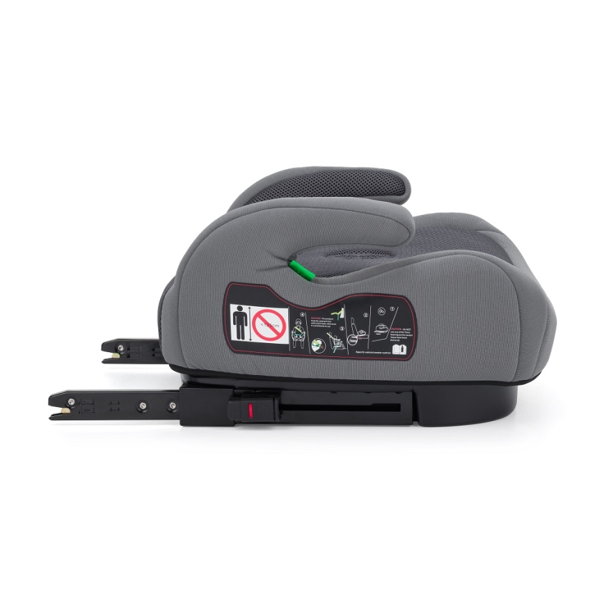 PETITE&MARS - Auto-Sitzerhöhung OPTIMUS PRO i-Größe 125-150 cm (22-36 kg) grau