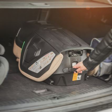 PETITE&MARS - Autositz FLEX PRO i-Größe 100-150 cm (15-36 kg) beige