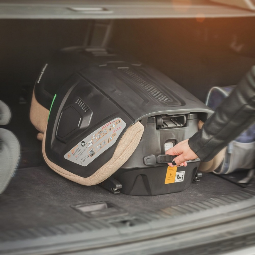 PETITE&MARS - Autositz FLEX PRO i-Größe 100-150 cm (15-36 kg) beige