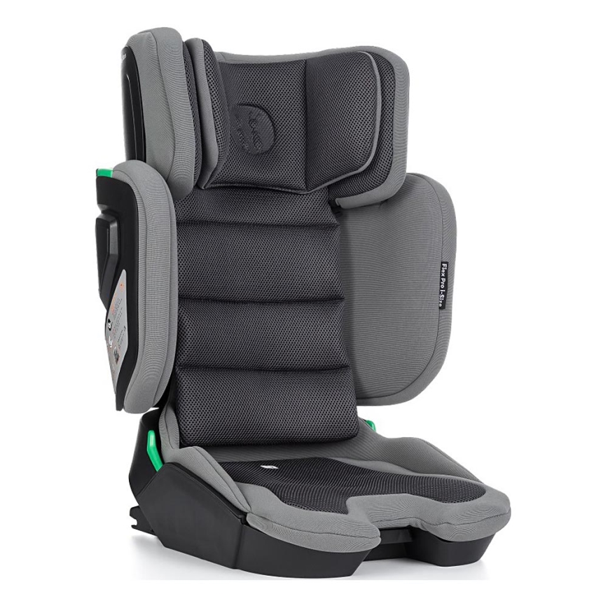 PETITE&MARS - Autositz FLEX PRO i-Größe 100-150 cm (15-36 kg) grau