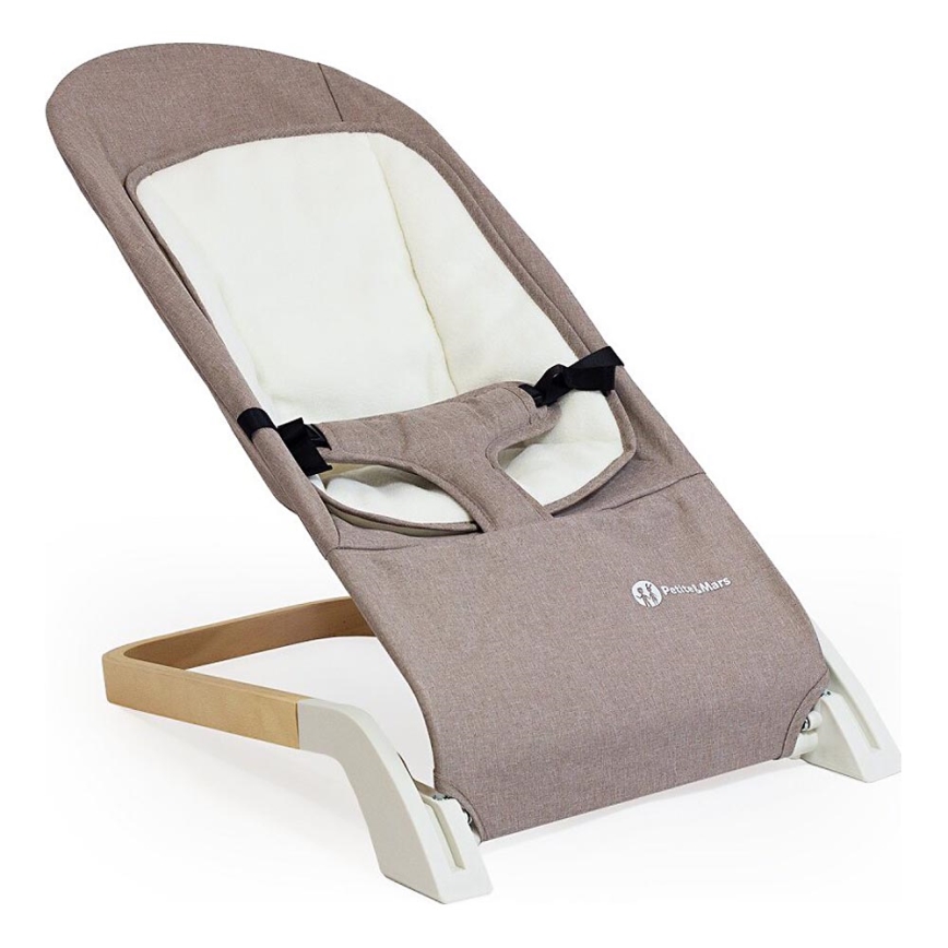 PETITE&MARS - Baby-Liege CALMY braun