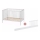 PETITE&MARS - Babybett + Bettgitter NELA BEECH 120x60 cm weiß/Buche