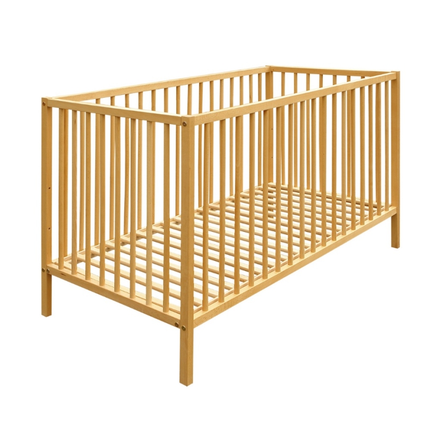 PETITE&MARS - Babybett NELA BEECH 120x60 cm Buche