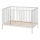 PETITE&MARS - Babybett NELA BEECH 120x60 cm weiß/Buche