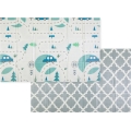 PETITE&MARS - Faltbare Spielmatte CAMPY Cars&Arabesca