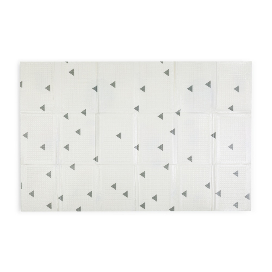 PETITE&MARS - Faltbare Spielmatte CAMPY Mountains&Triangles