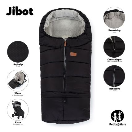 PETITE&MARS - Fußsack für Babys 3in1 JIBOT rosa