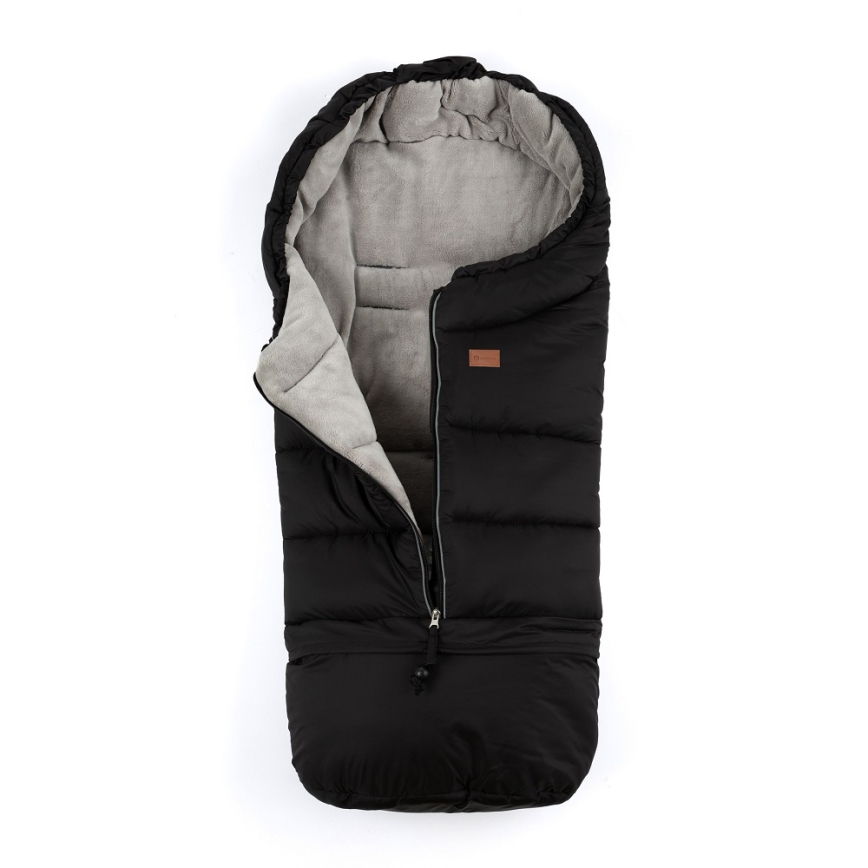 PETITE&MARS - Fußsack für Babys 3in1 JIBOT schwarz