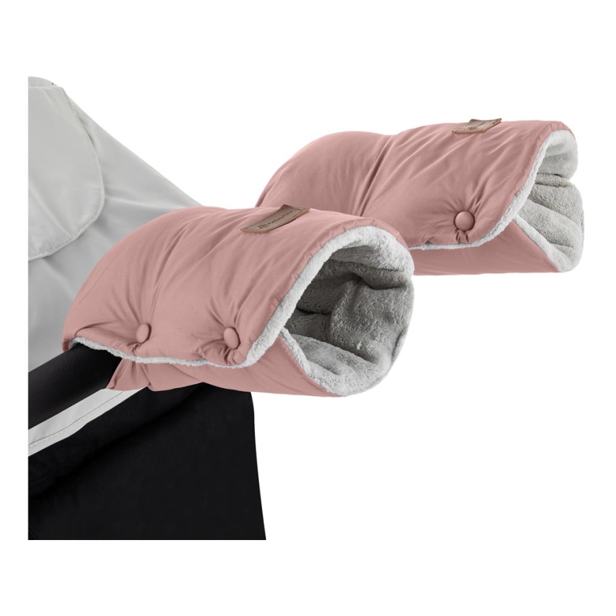 PETITE&MARS - Handmuffs für Kinderwagen JASIE rosa