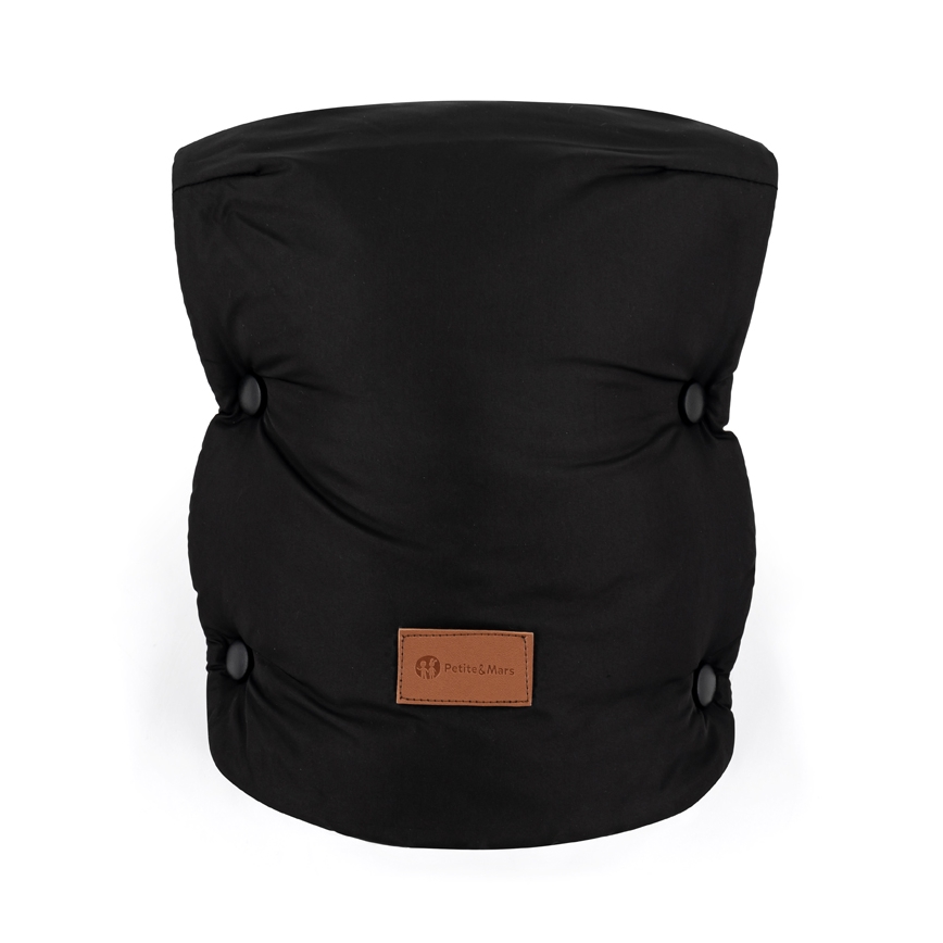 PETITE&MARS - Handmuffs für Kinderwagen JASIE schwarz