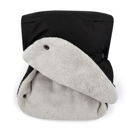 PETITE&MARS - Handmuffs für Kinderwagen JASIE schwarz