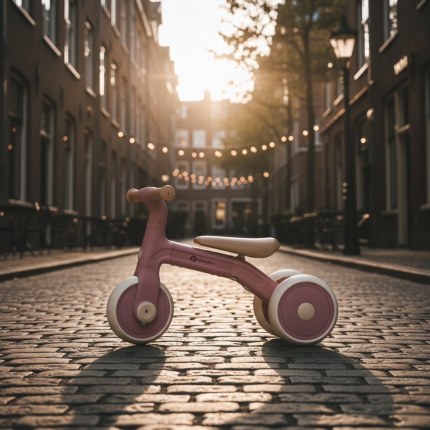 PETITE&MARS - Kinder-Dreirad 3-in-1 BINGO Dusty Rose