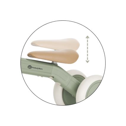 PETITE&MARS - Kinder-Dreirad 3-in-1 BINGO Salbeigrün