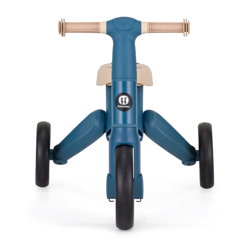 PETITE&MARS - Kinder-Dreirad 4-in-1 DRIFT Ozeanblau