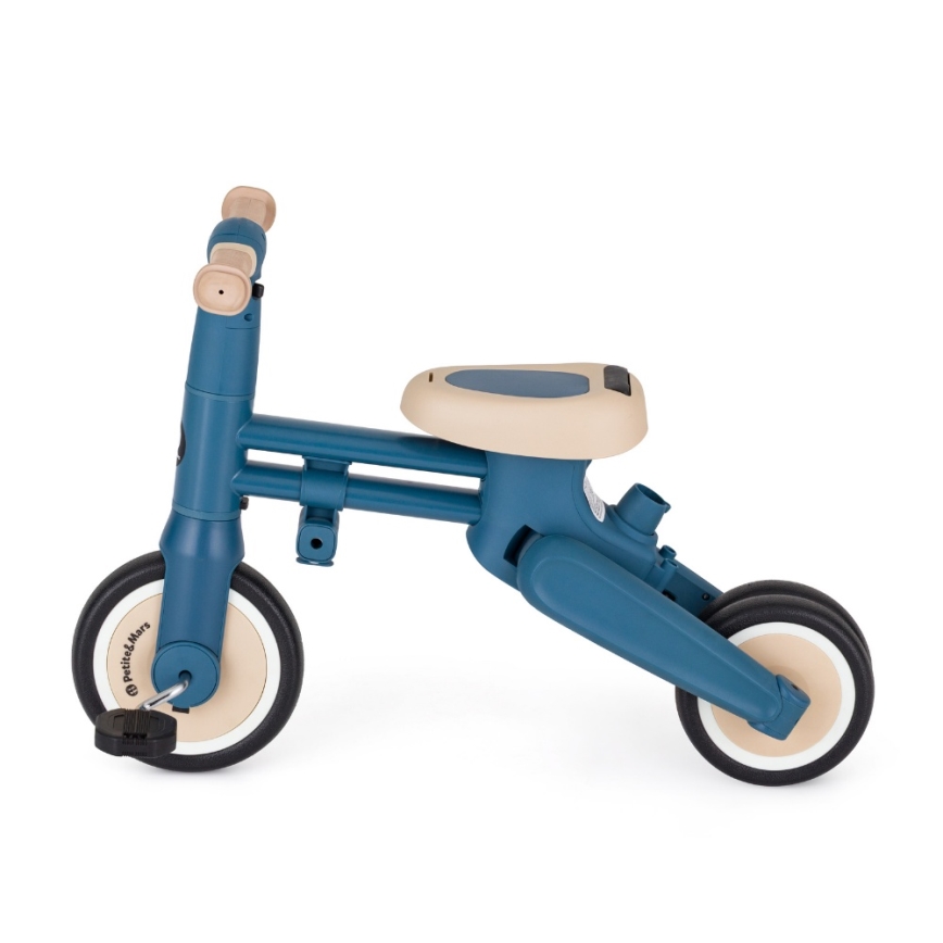 PETITE&MARS - Kinder-Dreirad 4-in-1 DRIFT Ozeanblau