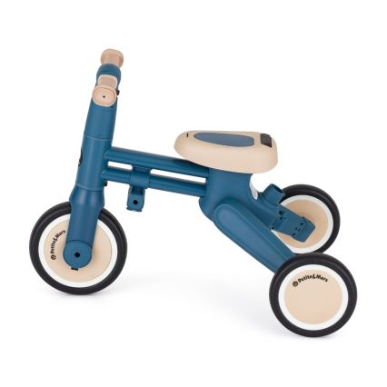 PETITE&MARS - Kinder-Dreirad 4-in-1 DRIFT Ozeanblau