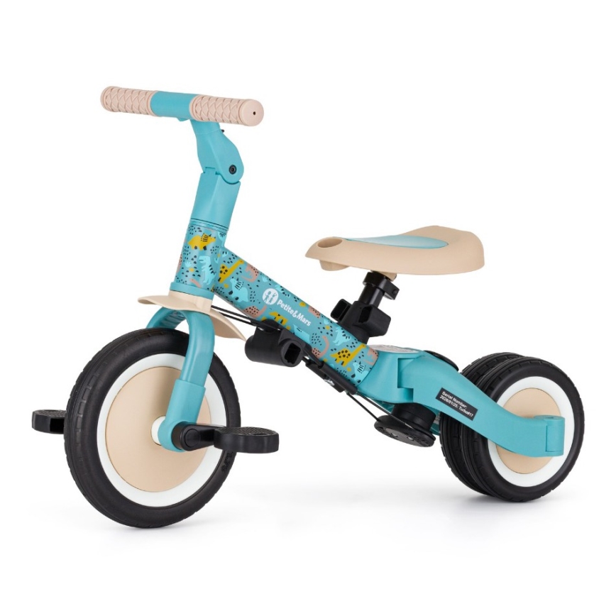 PETITE&MARS - Kinder-Dreirad 5-in-1 TURBO LIMITED Dino Park