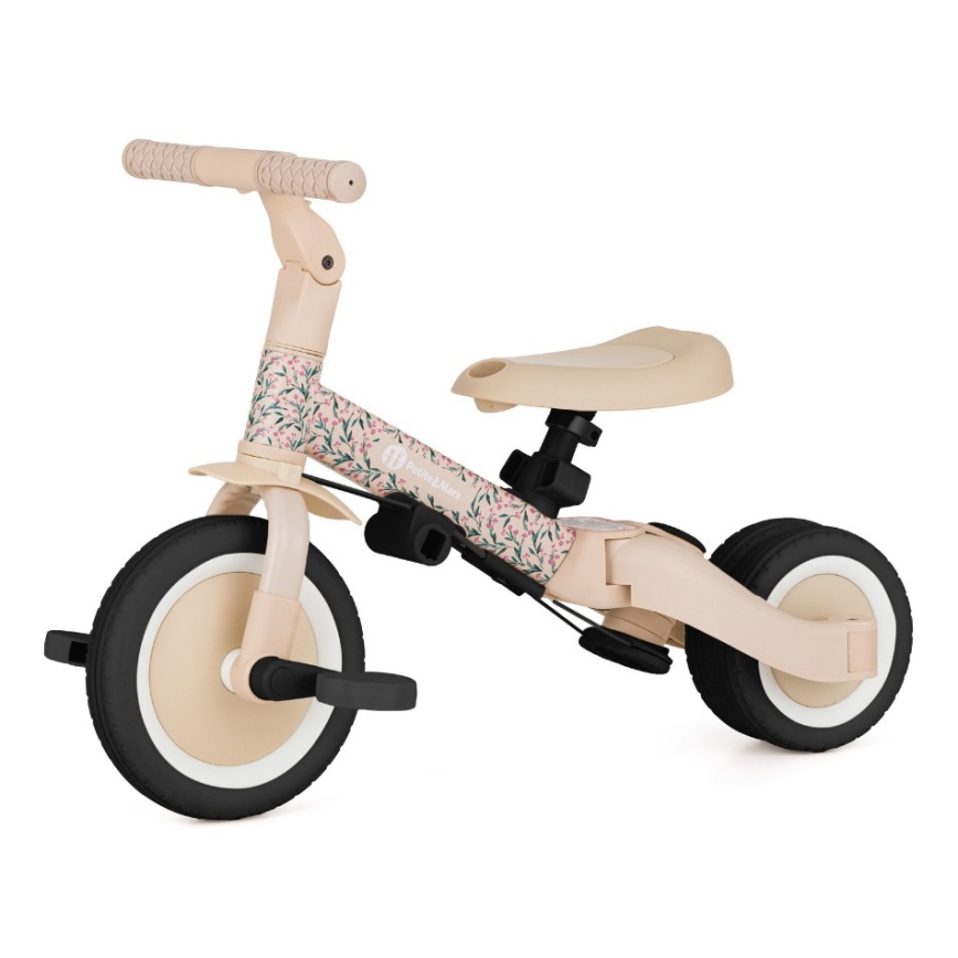 PETITE&MARS - Kinder-Dreirad 5-in-1 TURBO LIMITED Pink Meadow