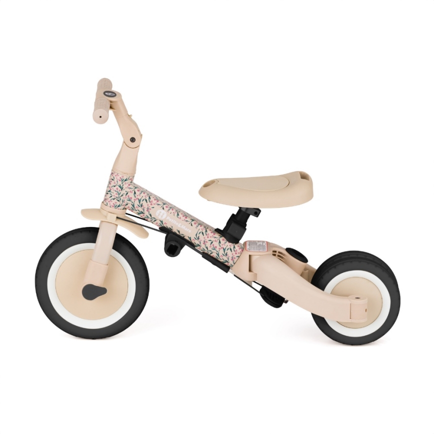 PETITE&MARS - Kinder-Dreirad 5-in-1 TURBO LIMITED Pink Meadow