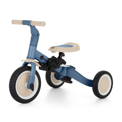 PETITE&MARS - Kinder-Dreirad 5-in-1 TURBO PLUS Ozeanblau