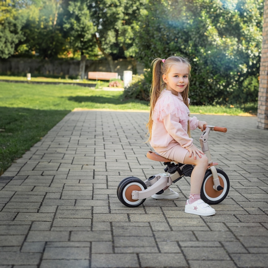 PETITE&MARS - Kinder-Dreirad 5in1 TURBO Desert Sand