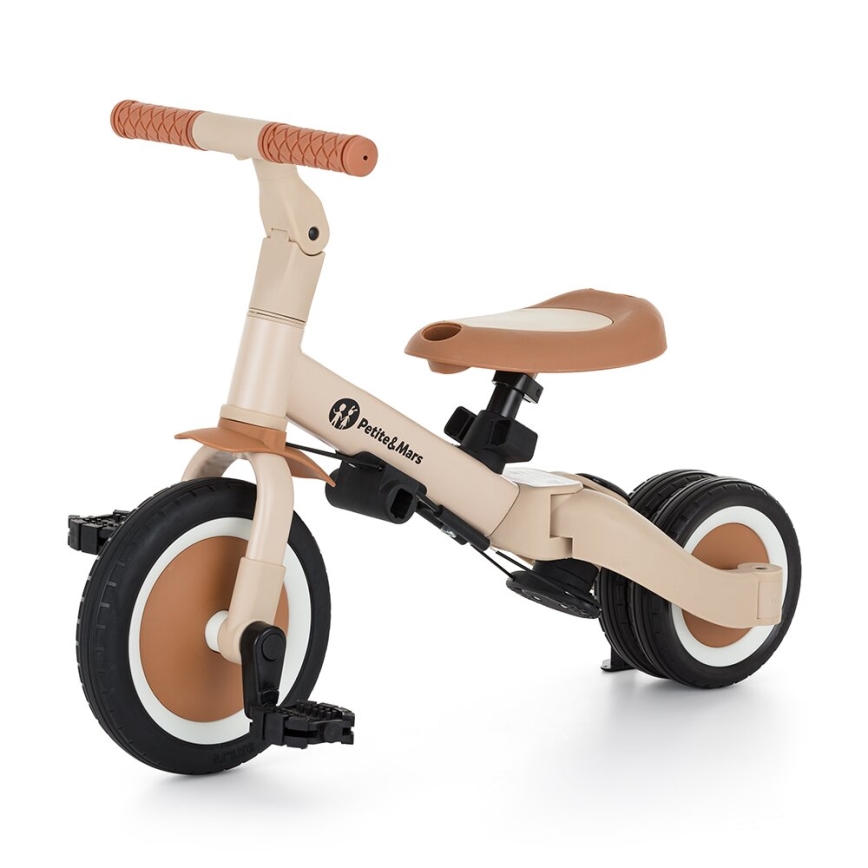 PETITE&MARS - Kinder-Dreirad 5in1 TURBO Desert Sand