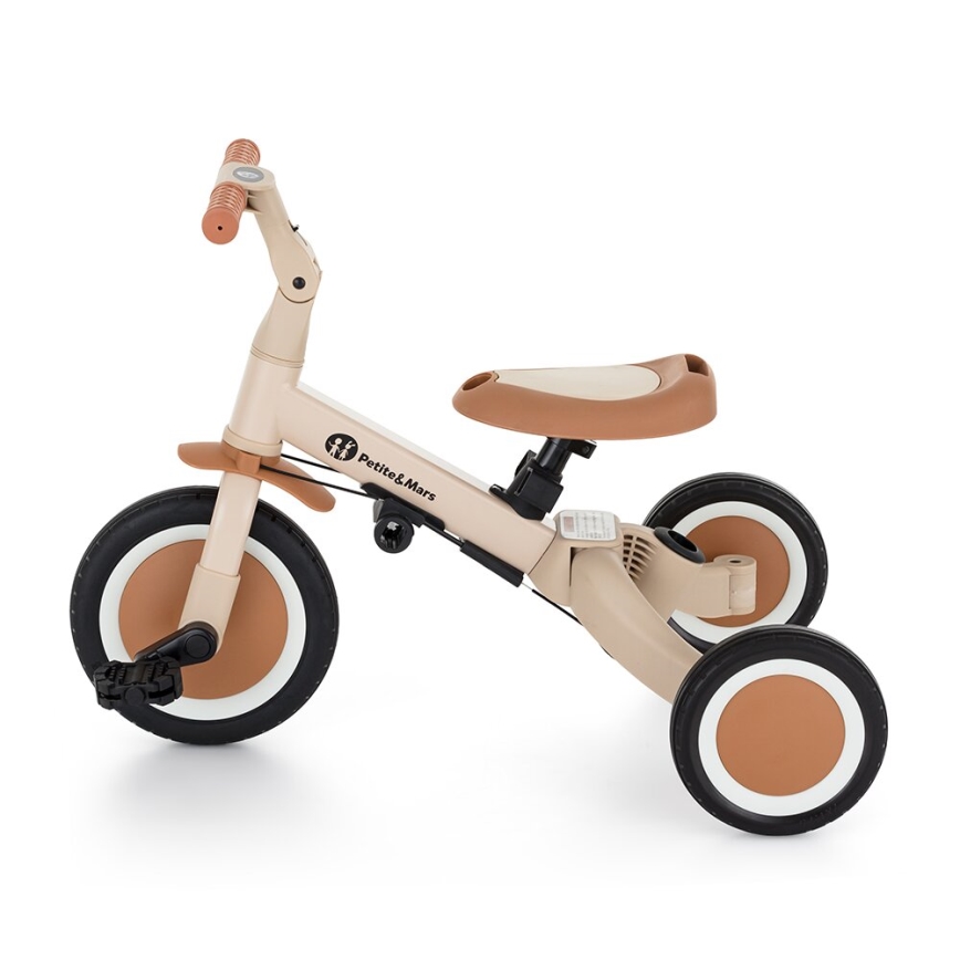 PETITE&MARS - Kinder-Dreirad 5in1 TURBO Desert Sand